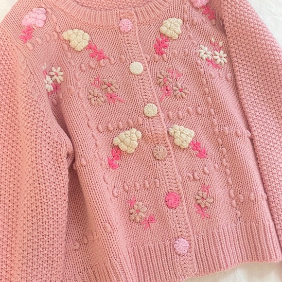 LoveShackFancy Briallon Sweater Cardigan - Picture 10 of 11